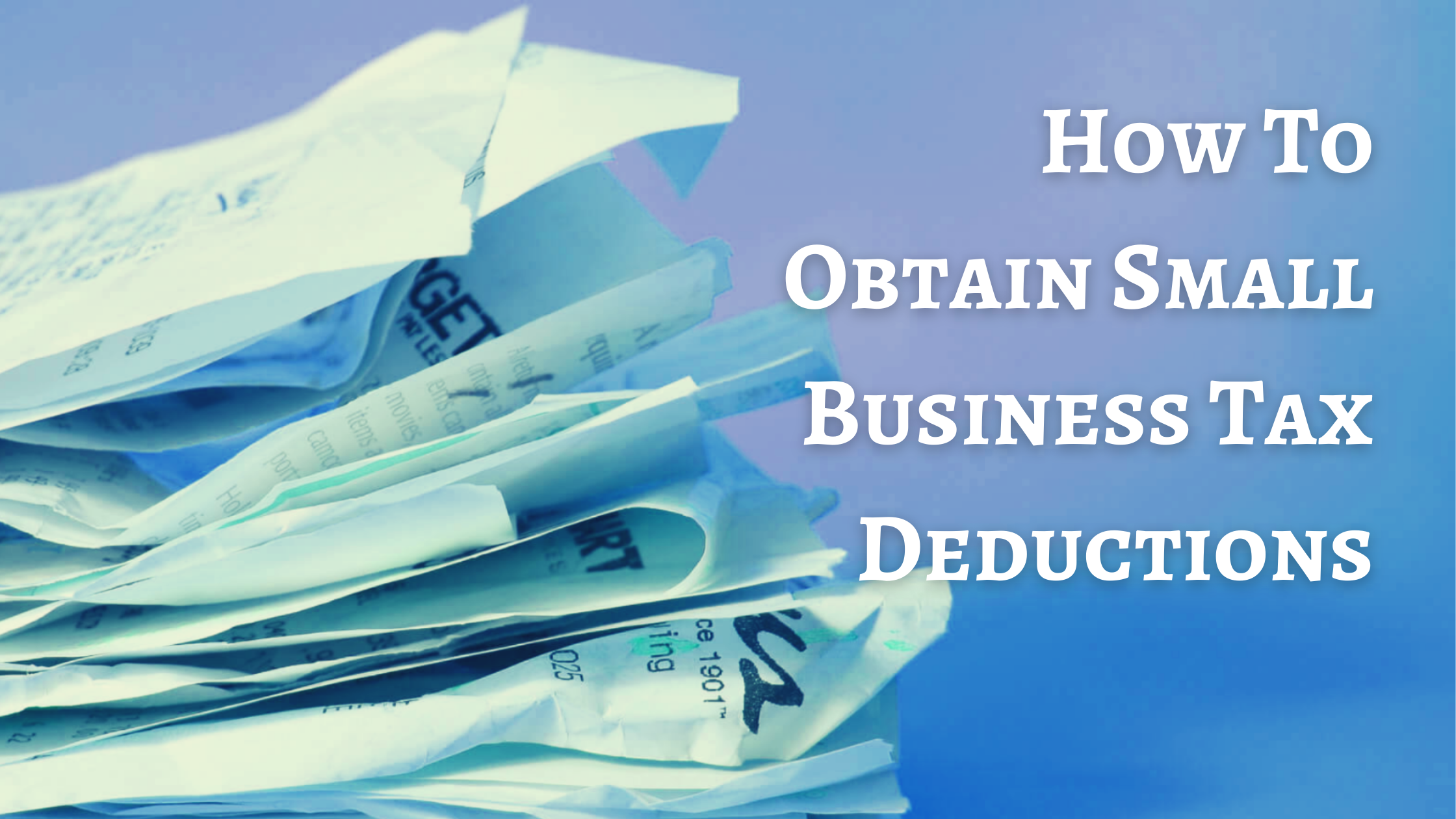 How To Get Tax Write-offs For Small Business